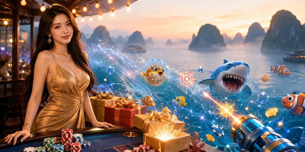 Bãi biển Hạ Long Bay và không gian giải trí casino trực tuyến – trải nghiệm High Roller trên 807