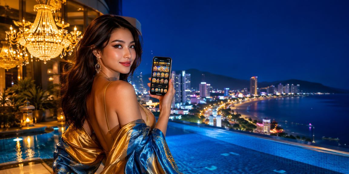 Cảnh Nha Trang với người chơi VIP đang thưởng thức trải nghiệm giải trí 807